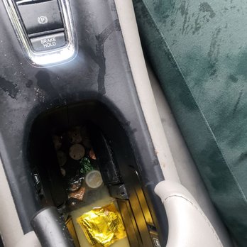 Zipcar - Dirt, water, sticky mess, loose change, and condom packet - Car Rental Near Me Zipcar - Dirt, water, sticky mess, loose change, and condom packet - Car Rental Near Me