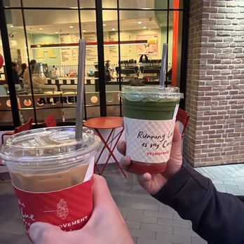 Alfred Coffee - Strawberry matcha iced + matcha chaggacino - Coffee & Tea Near Me - Woodland Hills, California Alfred Coffee - Strawberry matcha iced + matcha chaggacino - Coffee & Tea Near Me - Woodland Hills, California