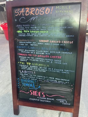 Menu photo 2 Sabroso Mobile Kitchen Santa Ana, CA
