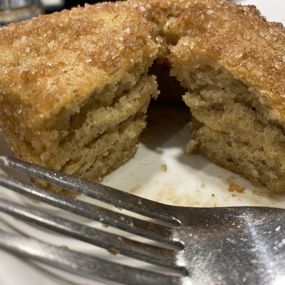Cafe Patachou - Inside of donut --- so good I had to show - Breakfast & Brunch Near Me - Indianapolis, Indiana Cafe Patachou - Inside of donut --- so good I had to show - Breakfast & Brunch Near Me - Indianapolis, Indiana