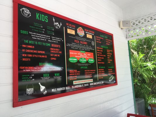 Menu photo 8 Enrico's Pizza Islamorada Tavernier, FL