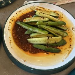 Spicy Garlic Cucumber Salad