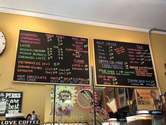 Menu photo 8 Sabino's Coffee San Leandro, CA