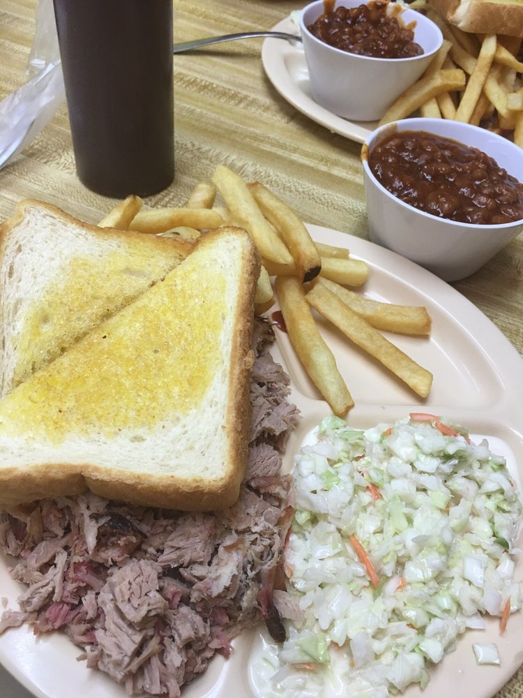 Food from Ole Hickory Bar-B-Q
