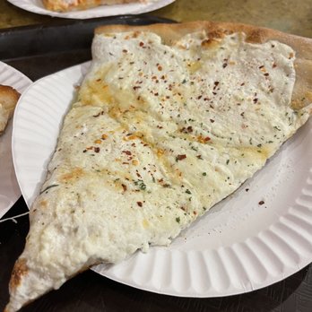 Gino's Pizzeria & Restaurant - White Slice - Pizza Near Me - Howard Beach, New York
