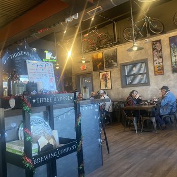 Three Barrel Brewing Company - Inside - Pizza Near Me - Del Norte, Colorado