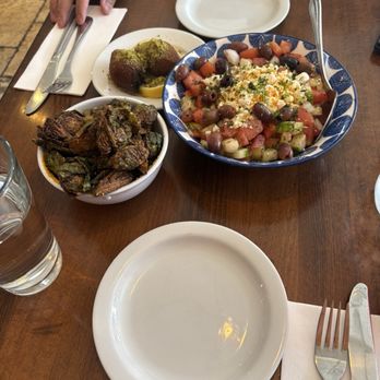 Kanella - Crispy Brussel Sprouts, Kibbeh, Watermelon Salad - Mediterranean Near Me - Philadelphia, Pennsylvania Kanella - Crispy Brussel Sprouts, Kibbeh, Watermelon Salad - Mediterranean Near Me - Philadelphia, Pennsylvania
