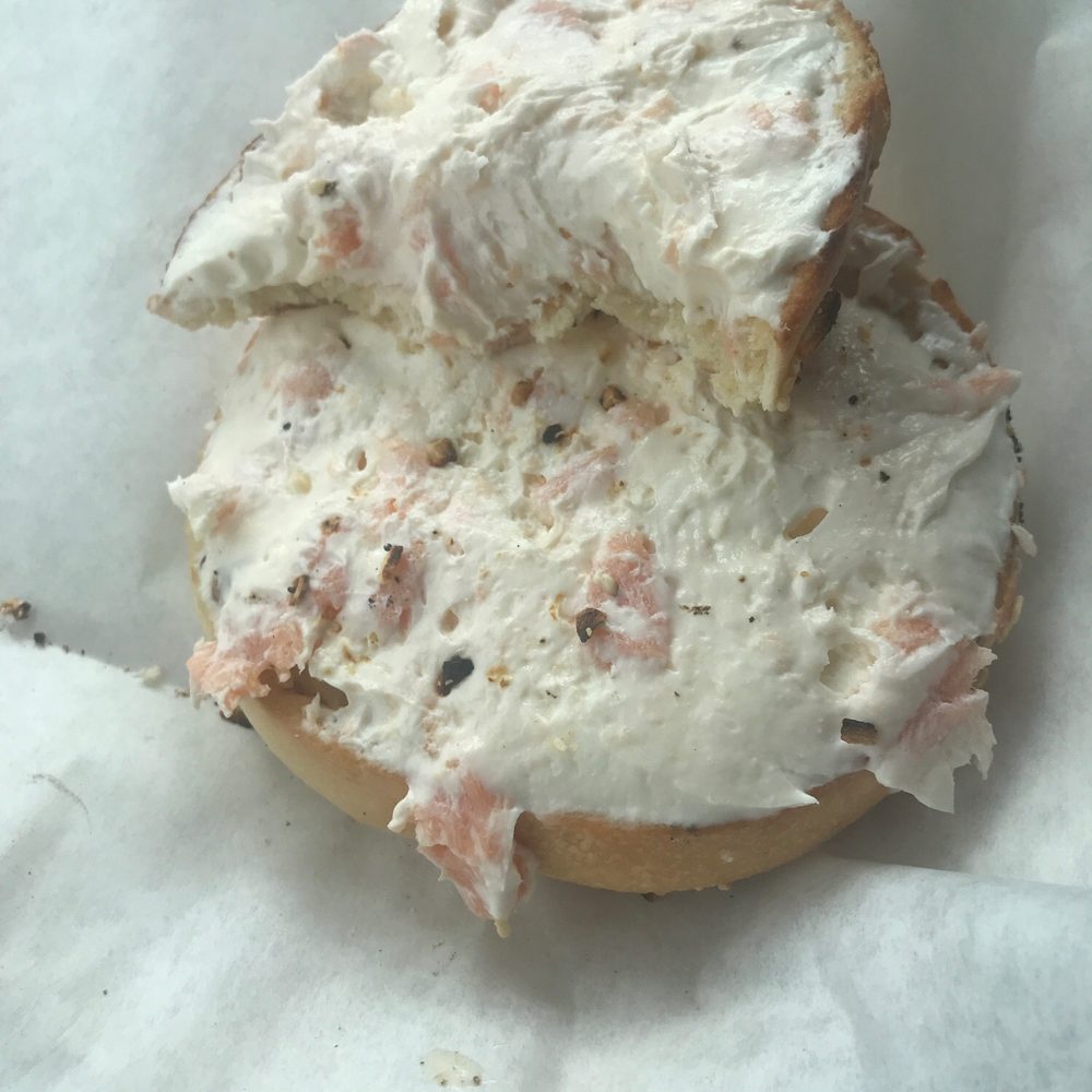 Western Bagel - My new everything bagel with extra lox cream cheese! - Bagels Near Me - Burbank, California Western Bagel - My new everything bagel with extra lox cream cheese! - Bagels Near Me - Burbank, California
