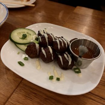 Thai Peacock - Chicken Teriyaki meatballs, $8 - Thai Near Me - Portland, Oregon Thai Peacock - Chicken Teriyaki meatballs, $8 - Thai Near Me - Portland, Oregon