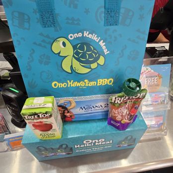 Ono Hawaiian BBQ - Moana 2 x Ono Hawaiian BBQ kids set! - Hawaiian Near Me - Fontana, California