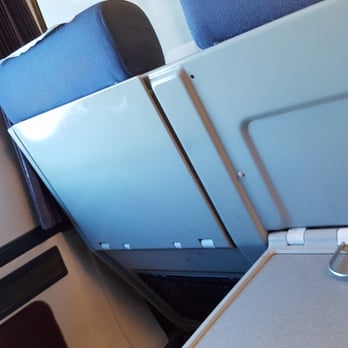 Amtrak - Seat back FoldingTable - Train Stations Near Me - Emeryville, California Amtrak - Seat back FoldingTable - Train Stations Near Me - Emeryville, California