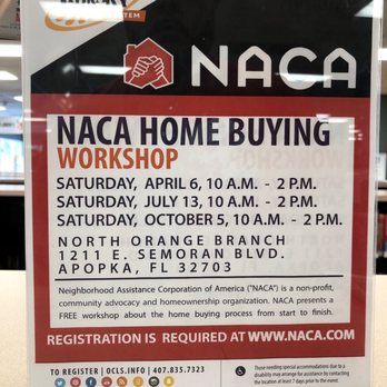North Orange Library - NACA HOME BUYING WORKSHOP - Libraries Near Me - Apopka, Florida