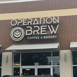 Exterior outside entrance of Operation Brew Coffee and Bakery - Virginia Beach, Virginia Exterior outside entrance of Operation Brew Coffee and Bakery - Virginia Beach, Virginia