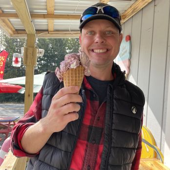 Rodick’s - Blueberry Double Scoop Waffle Cone - Seafood Near Me - Southwest Harbor, Maine Rodick’s - Blueberry Double Scoop Waffle Cone - Seafood Near Me - Southwest Harbor, Maine