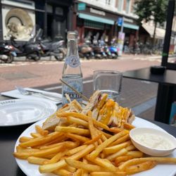 Café George - Really yummy fries  with Mayo , weird