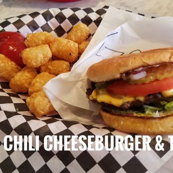 Blondies - a cheeseburger and tater tots - Burgers Near Me - Naturita, Colorado