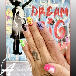 Artisan Nail Spas - TAP Hybrid poly gel nails
