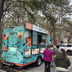 Travelin' Toms Coffee Truck - The truck visited us at Huntsville State Park in January 2024