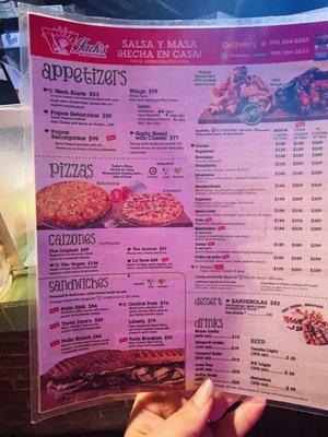 Menu photo 2 Jack´s NY Slice Pizzeria Cancún, ROO Menu photo 2 Jack´s NY Slice Pizzeria Cancún, ROO