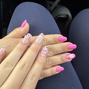 Bella Nails Lashes & Spa - She did my nails and my daughters - Eyelash Service Near Me - Garden Grove, California