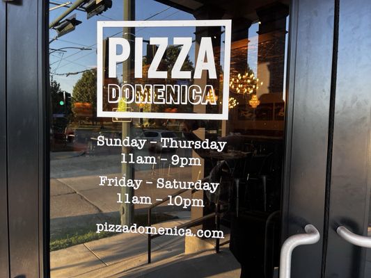 PIZZA domenica by null