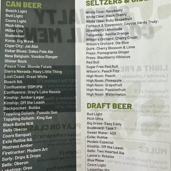 Paws and Pints - The menus - Dog Parks Near Me - Des Moines, Iowa