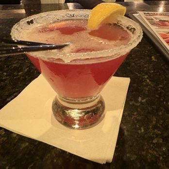 Malone's Steak & Seafood - Blueberry Lemon-Drop Martini - Seafood Near Me - Atlanta, Georgia