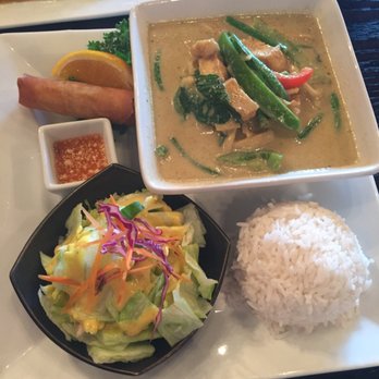 Thai Select - Lunch portion of green curry was generous! Remember to order a step below in terms of spice- ie medium instead of hot. Delish! - Thai Near Me - Zionsville, Indiana