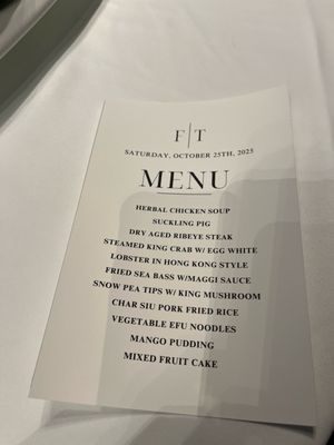 Menu photo 4 Jumbo Lobster Restaurant Richmond Hill, ON