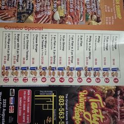 Tasty Wings & Seafood - Menu