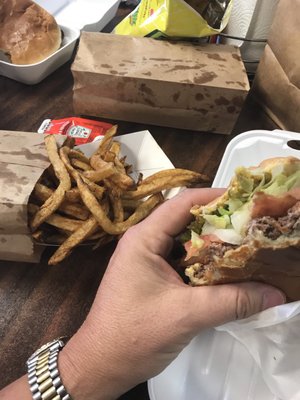 Burgers & Fries by null