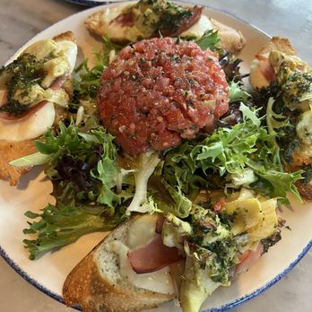 The French Pantry - Artichoke and prosciutto bruschetta - Bakeries Near Me - St. Augustine, Florida The French Pantry - Artichoke and prosciutto bruschetta - Bakeries Near Me - St. Augustine, Florida