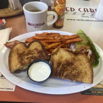 The Red Caboose Cafe - Brunch with my Dad & Grandma Peggy. - Cafes Near Me - Clovis, California