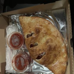 Pino's Pizza - Stromboli Spaghetti with Marinara Sauce