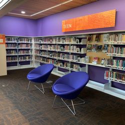 Kenmore Library - Teen section.