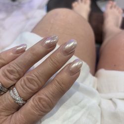 Nails For You - Neutral with chrome