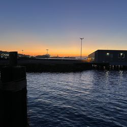 View from pier