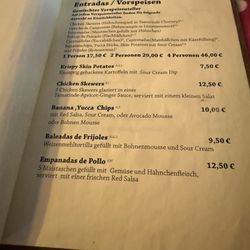 Caribbean Restaurant Roatan - Menu