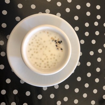 Little Spice - Tapioca in coconut milk on cute table - Thai Near Me - Hanover, Maryland Little Spice - Tapioca in coconut milk on cute table - Thai Near Me - Hanover, Maryland