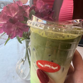 Nam Coffee - pandan matcha w/ whole milk - Coffee & Tea Near Me - Los Angeles, California Nam Coffee - pandan matcha w/ whole milk - Coffee & Tea Near Me - Los Angeles, California