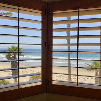 Pacific Terrace Hotel - View from bathroom - San Diego, CA