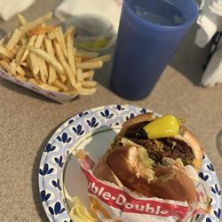 4x4 fries and drink at home