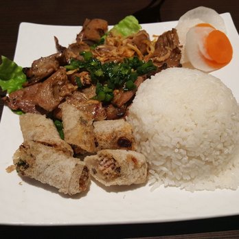 Pho Element - Pork with eggroll. - Vietnamese Near Me - San Mateo, California Pho Element - Pork with eggroll. - Vietnamese Near Me - San Mateo, California