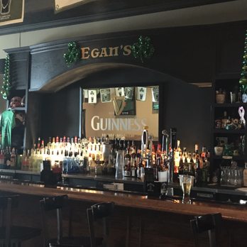 Egan's Pub - a bar with lots of bottles of alcohol - Irish Near Me - Belleville, Michigan