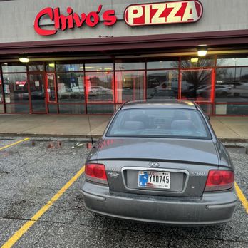 Chivo's Pizza - a car parked in a parking lot - Pizza Near Me - South Bend, Indiana Chivo's Pizza - a car parked in a parking lot - Pizza Near Me - South Bend, Indiana