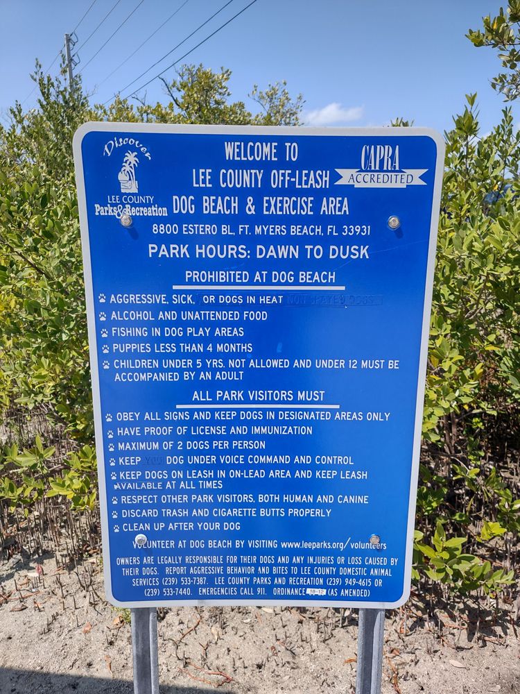 Bonita Springs Dog Beach Image