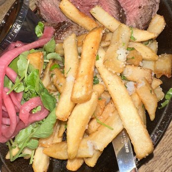 Peaches - Steak frites - Southern Near Me - Brooklyn, New York Peaches - Steak frites - Southern Near Me - Brooklyn, New York