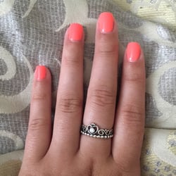 NV Nail Salon - Gel manicure done by Anthony
