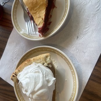 Elk Restaurant - Cherry and pumpkin pies - American Near Me - Elkhorn, Wisconsin