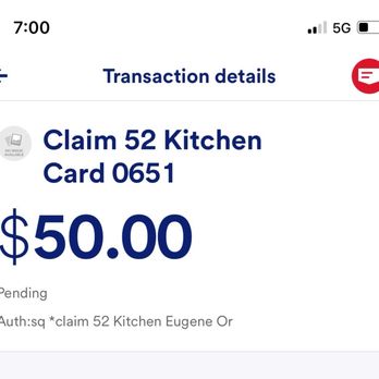 Claim 52 Brewing - The hold that was put on my card. - Breweries Near Me - Eugene, Oregon